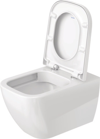 Wand-WC Happy D.2 540 mm Tiefspüler, rimless, Durafix, weiß