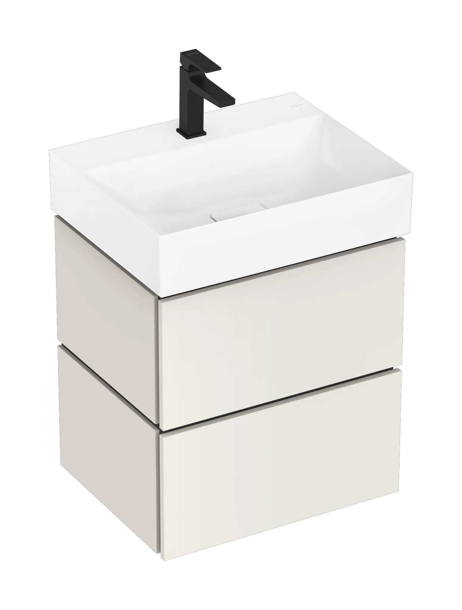 Hansgrohe Waschtischunterschrank „Xilesa E“ in Sandbeige Matt Hansgrohe Waschtischunterschrank „Xilesa E“ in Sandbeige Matt