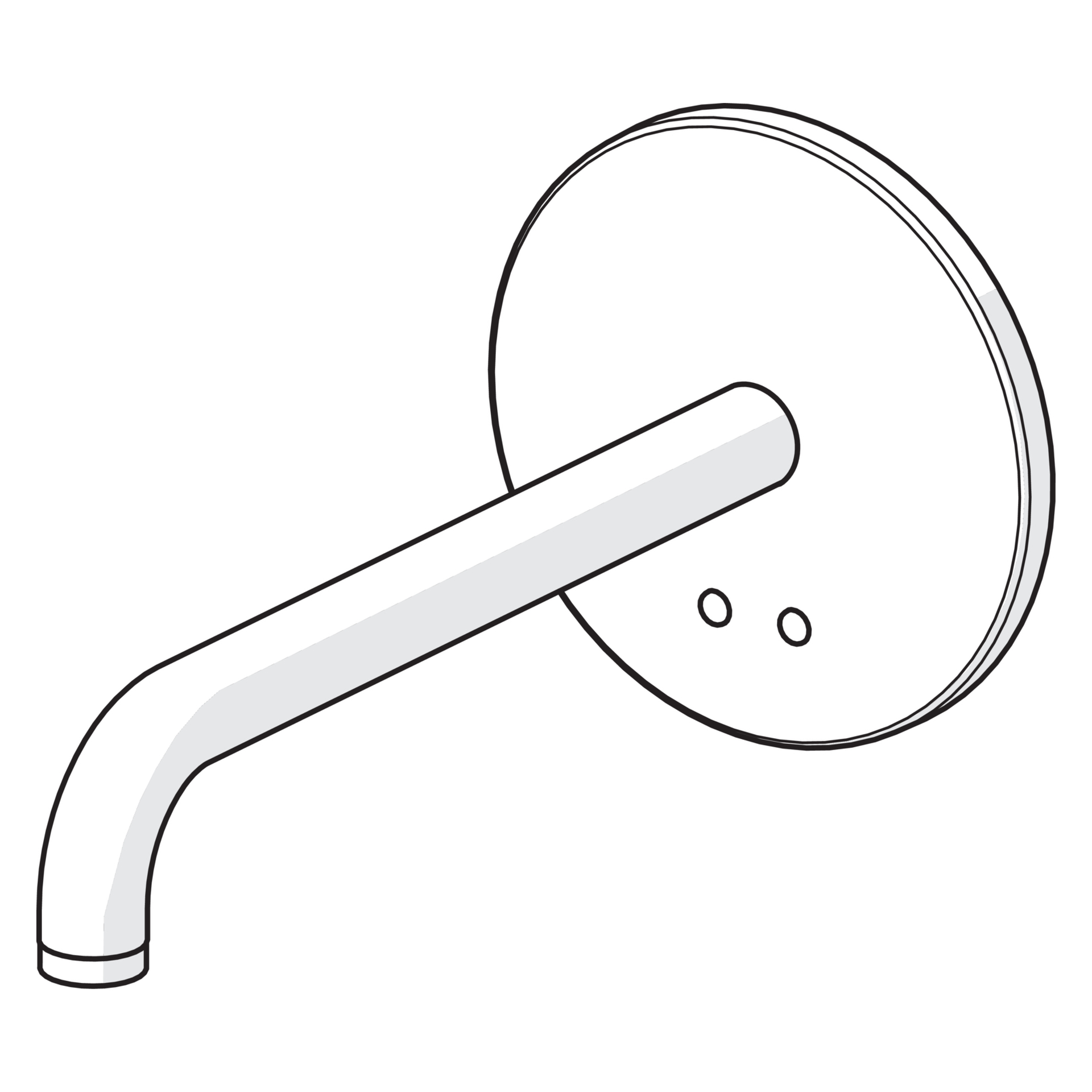 Hansa Waschtischarmatur, elektronisch „Electra“ Ausladung 310 mm in Chrom Hansa Waschtischarmatur, elektronisch „Electra“ Ausladung 310 mm in Chrom