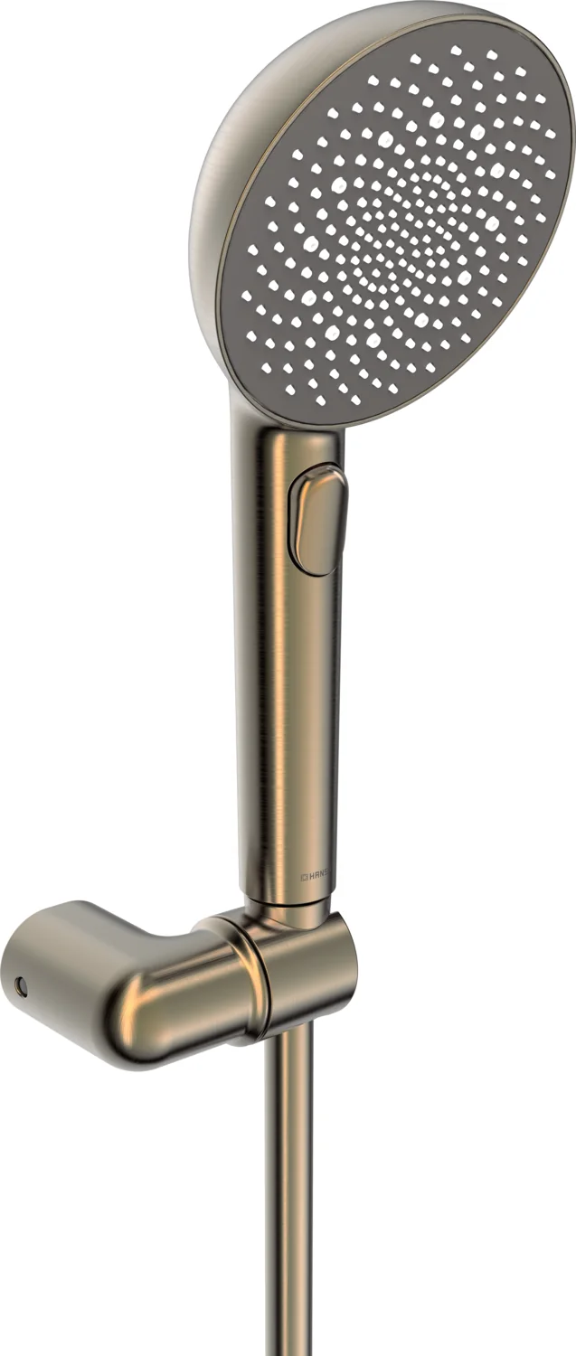 HansaAURELIA Handbrausegarnitur HansaAURELIA 4717 3-strahlig Bronze gebürstet HansaAURELIA Handbrausegarnitur HansaAURELIA 4717 3-strahlig Bronze gebürstet