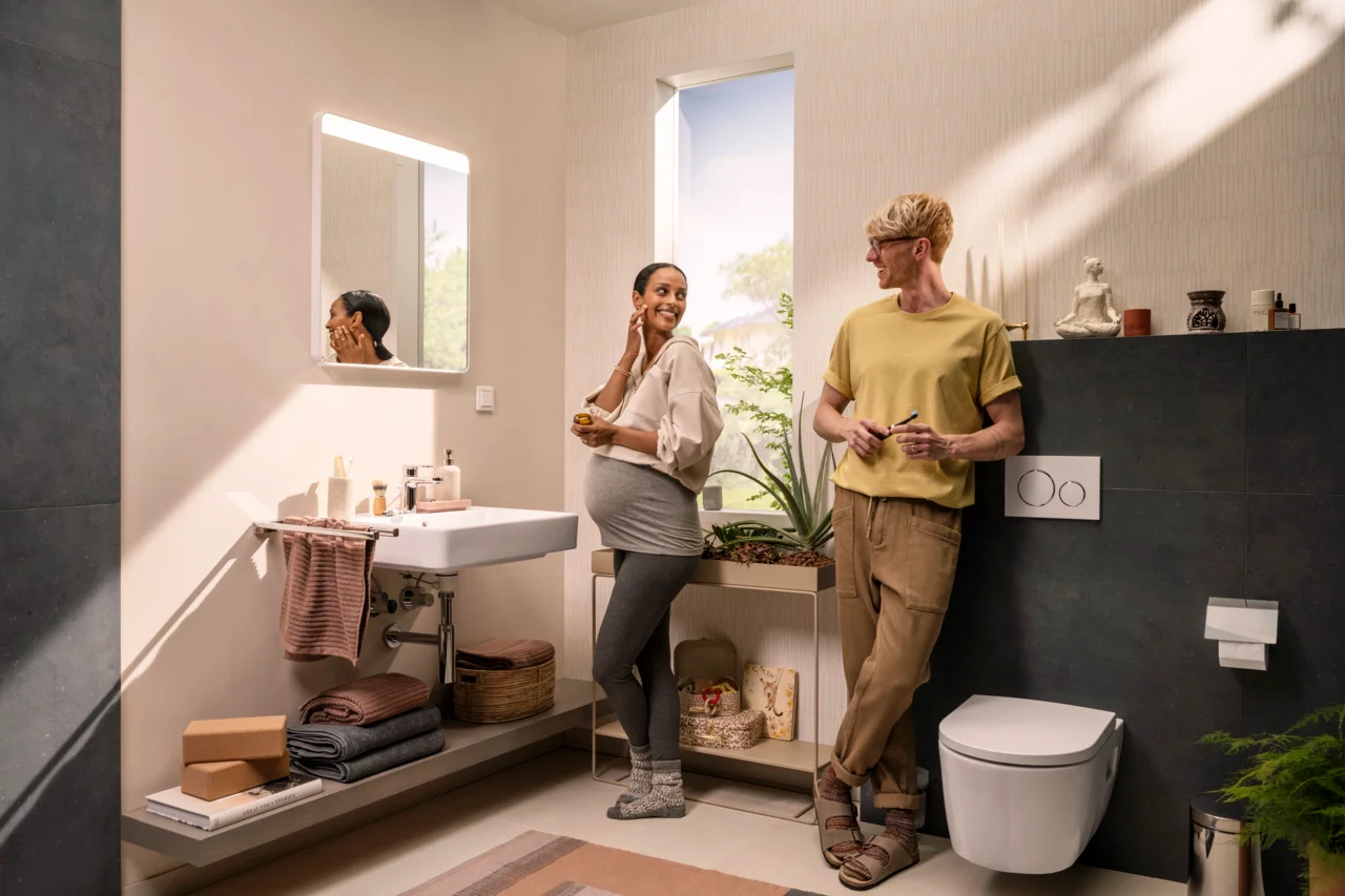 Hansgrohe Designsiphon Flowstar S Chrom – Geruchverschluss, verstellbarer Einbau, Wandabstand 330 mm, Anschlussmaße G 11/4 und DN32 Hansgrohe Designsiphon Flowstar S Chrom – Geruchverschluss, verstellbarer Einbau, Wandabstand 330 mm, Anschlussmaße G 11/4 und DN32