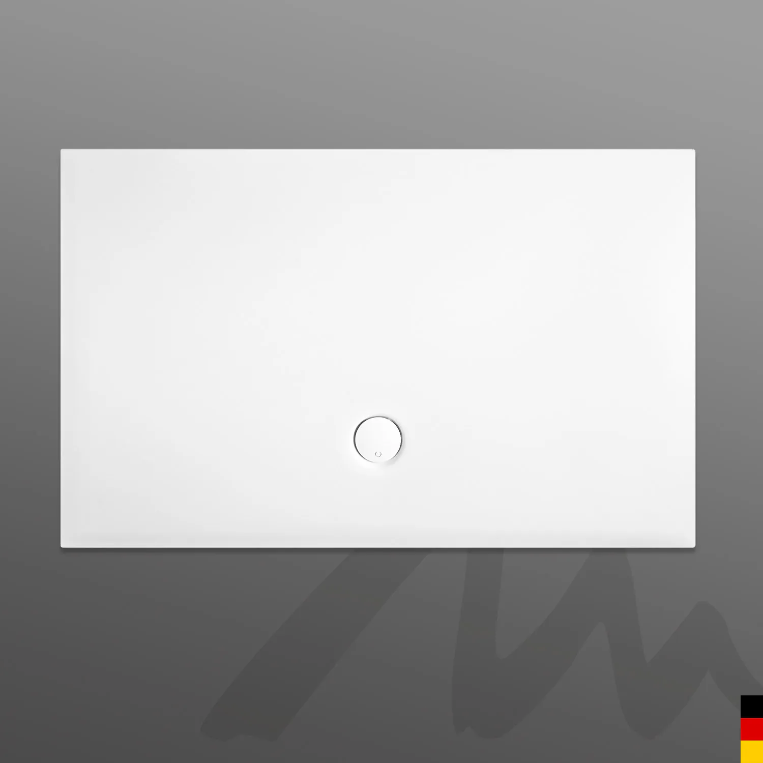 Mauersberger Duschwanne „isca“ 1600 × 1000 mm in Weiß