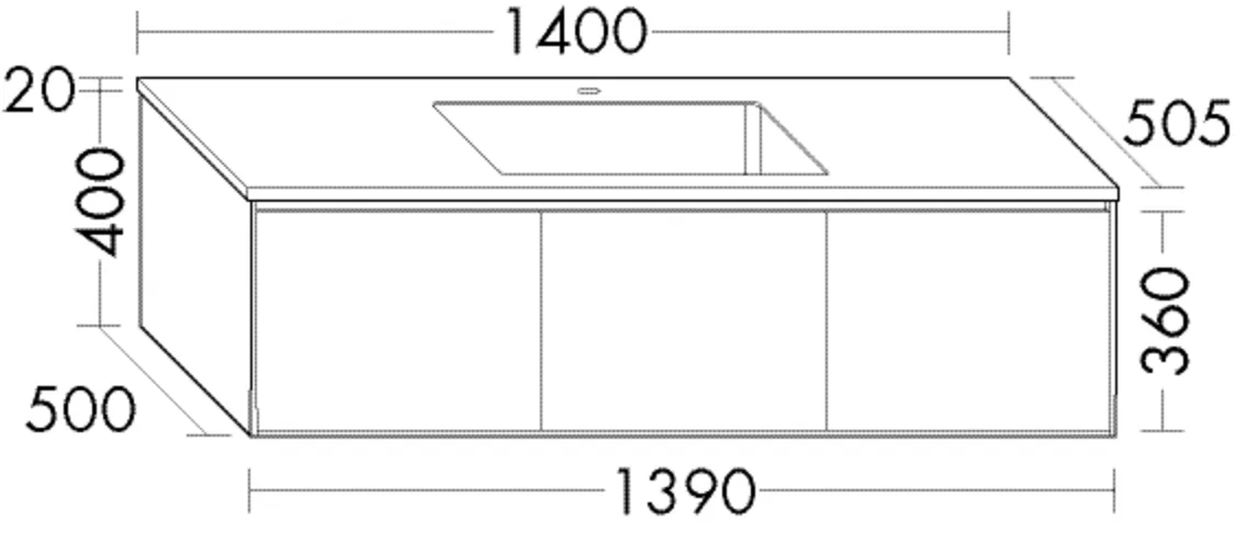 burgbad Badmöbelset „rc40Solitaire“ in Sandorange Solid Matt burgbad Badmöbelset „rc40Solitaire“ in Sandorange Solid Matt