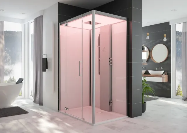 Dampfkabine SensePerience mit Duschwanne Dampfkabine SensePerience mit Duschwanne