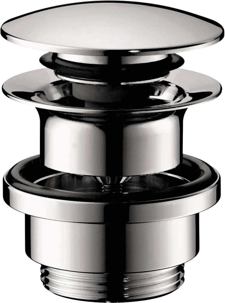 Hansgrohe Albaufv. Push-Open, Chrom, DN32 Hansgrohe Albaufv. Push-Open, Chrom, DN32