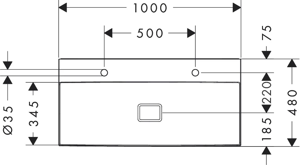 Hansgrohe Xevolos E Aufsatzwaschtisch, geschliffen, 1000x480 mm, weiß, mit 2 Hahnlöchern, SmartClean, glänzend Hansgrohe Xevolos E Aufsatzwaschtisch, geschliffen, 1000x480 mm, weiß, mit 2 Hahnlöchern, SmartClean, glänzend