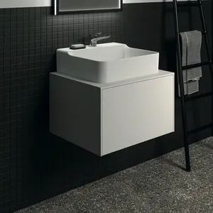 Ideal Standard Waschtischunterschrank „Conca“ 60,2 × 37 × 50,5 cm Weiß matt lackiert