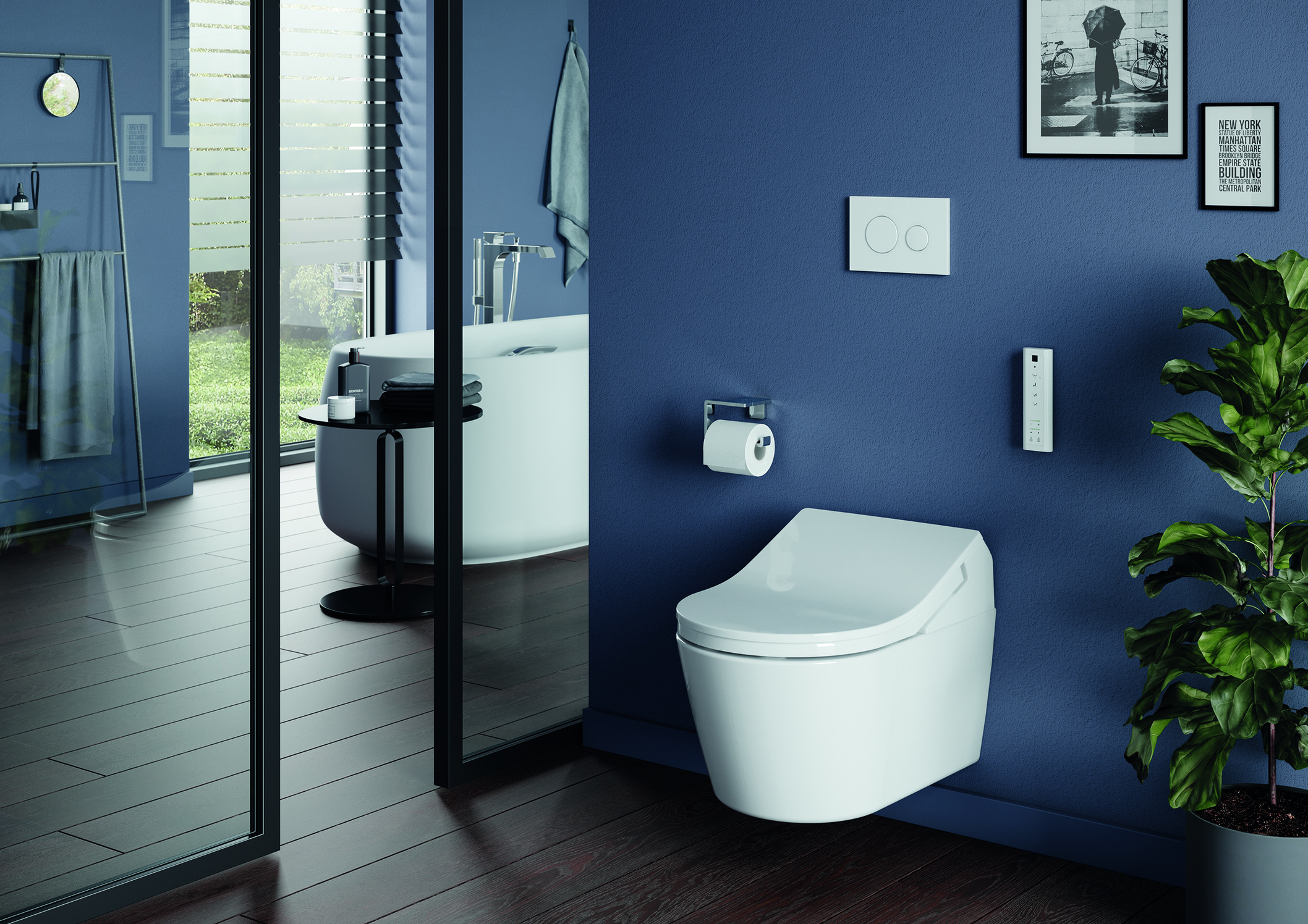 Toto Wand-Tiefspül-WC randlos „RP“ 380 × 335 × 580 mm in weiß Toto Wand-Tiefspül-WC randlos „RP“ 380 × 335 × 580 mm in weiß