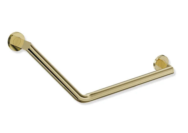 HEWI Winkelgriff System 900, Edelstahl, PVD beschichtet, Achsmaße 400 mm, Winkel 135°, d:32 mm, HEWI Farbe CK HEWI Winkelgriff System 900, Edelstahl, PVD beschichtet, Achsmaße 400 mm, Winkel 135°, d:32 mm, HEWI Farbe CK