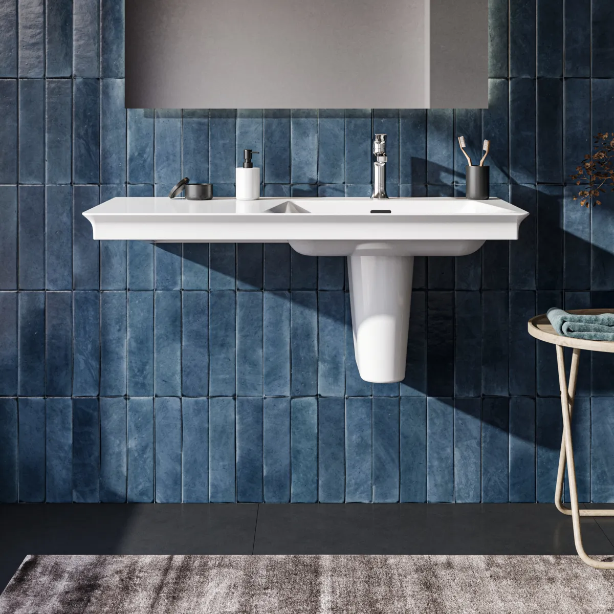 Ideal Standard Waschtischarmatur Grande La Dolce Vita mit Ablaufgarnitur Chrom Ideal Standard Waschtischarmatur Grande La Dolce Vita mit Ablaufgarnitur Chrom