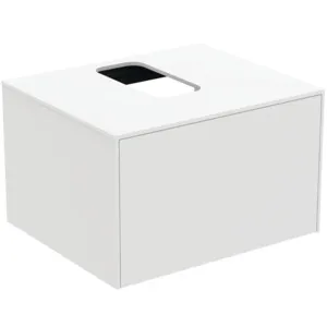 Ideal Standard Waschtischunterschrank „Conca“ 60,2 × 37 × 50,5 cm Weiß matt lackiert