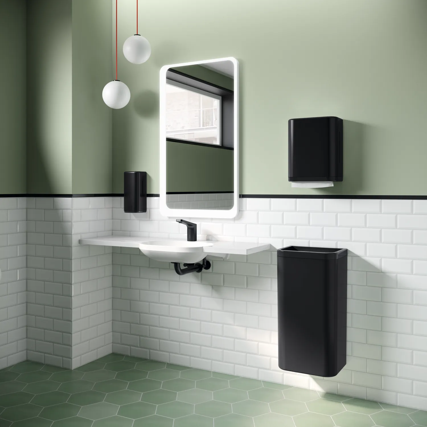 SENSORIC Elektronischer Seifenspender, Polyamid in Farbe 90, Füllmenge 500 ml, Breite 134 mm, Höhe 278 mm, Tiefe 106 mm, in Farbe 90 (Tiefschwarz) SENSORIC Elektronischer Seifenspender, Polyamid in Farbe 90, Füllmenge 500 ml, Breite 134 mm, Höhe 278 mm, Tiefe 106 mm, in Farbe 90 (Tiefschwarz)