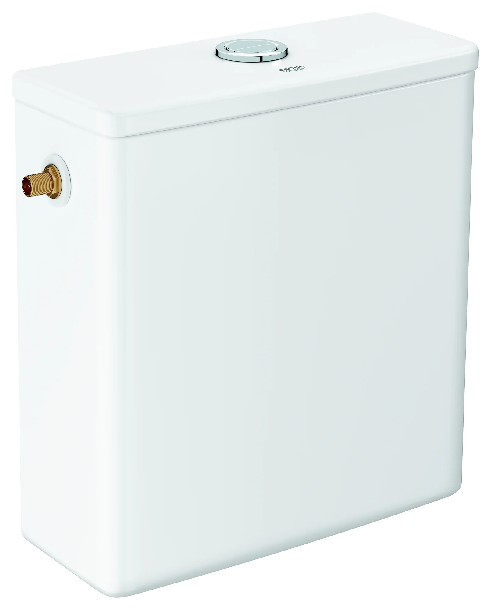 Grohe Aufsatzspülkasten Euro Keramik, Anschluss seitlich, Dual Flush, in alpinweiß Grohe Aufsatzspülkasten Euro Keramik, Anschluss seitlich, Dual Flush, in alpinweiß