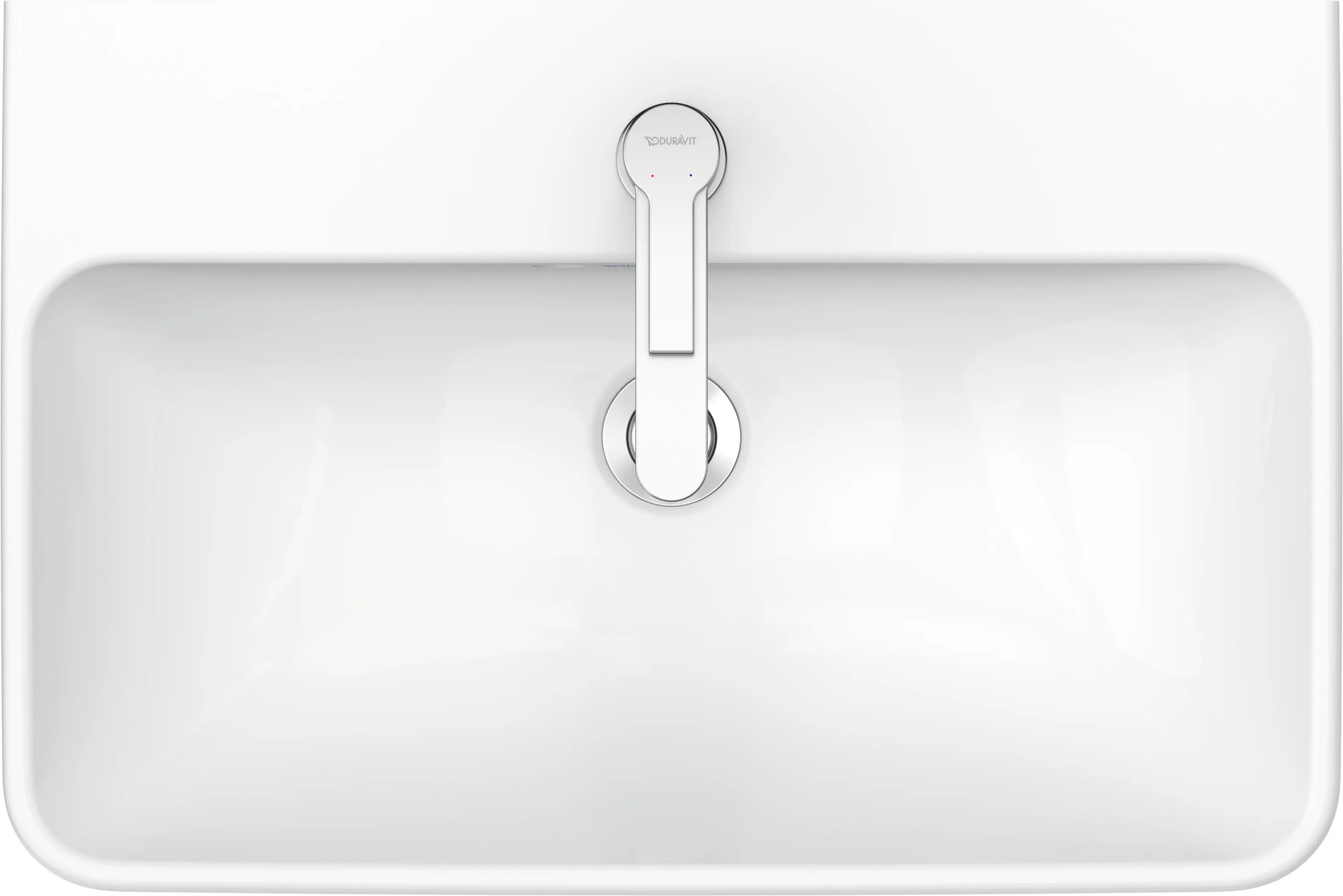 Wandwaschtisch Compact „ME by Starck“, mit Überlauf, Hahnlochposition mittig in Weiß Hochglanz Wandwaschtisch Compact „ME by Starck“, mit Überlauf, Hahnlochposition mittig in Weiß Hochglanz