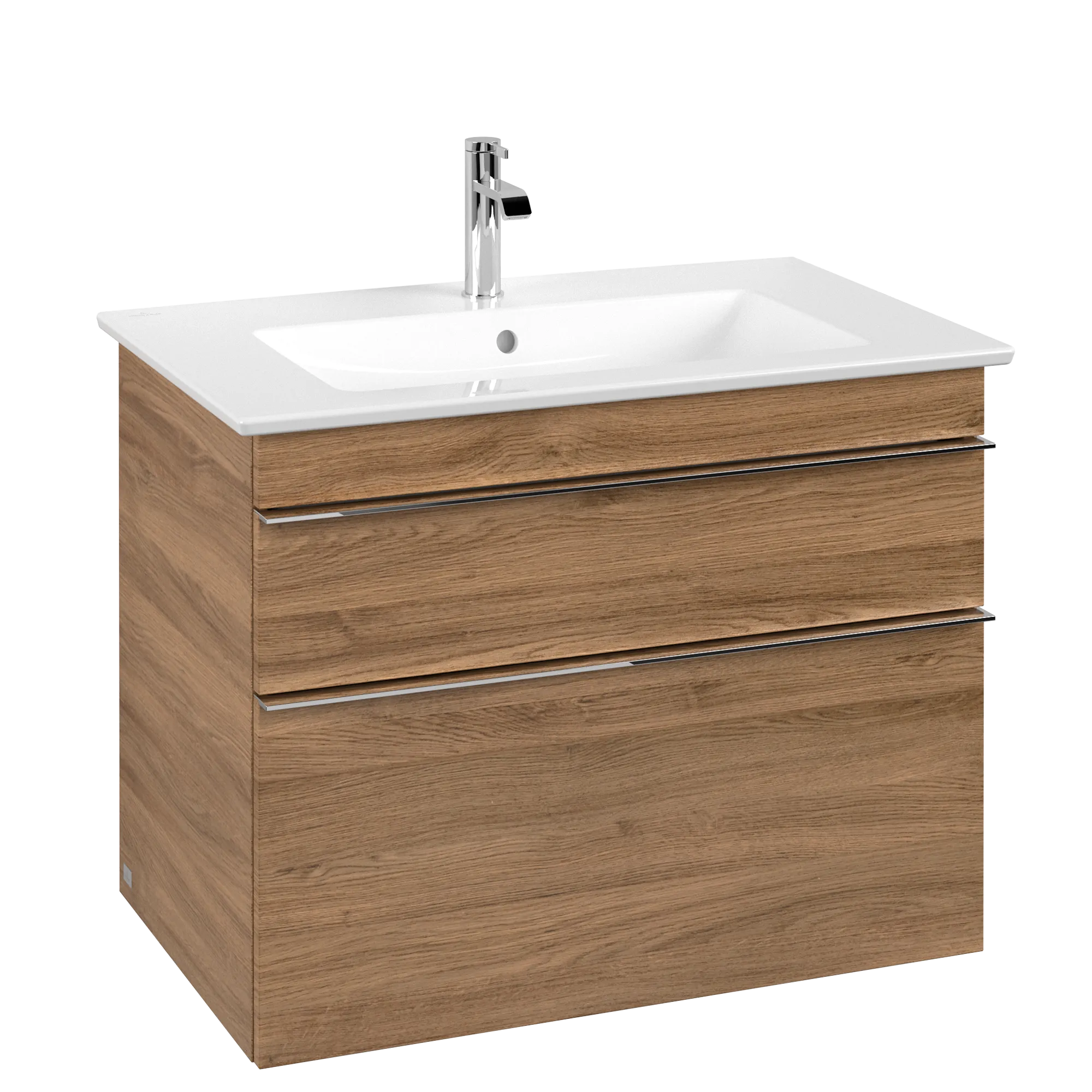 Villeroy & Boch Waschtischunterschrank „Venticello“ für Schrankwaschtisch 753 × 590 × 502 mm Kansas Oak, für Becken mittig