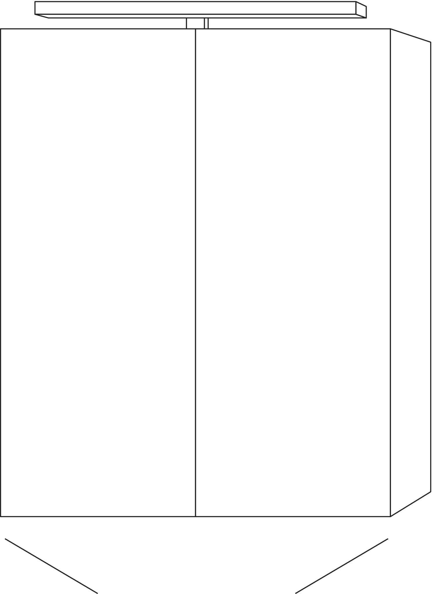 Sanipa Wandvorbau Spiegelschrank „Milla“ 600 × 750 × 149 mm in Schwarz (matt) Sanipa Wandvorbau Spiegelschrank „Milla“ 600 × 750 × 149 mm in Schwarz (matt)