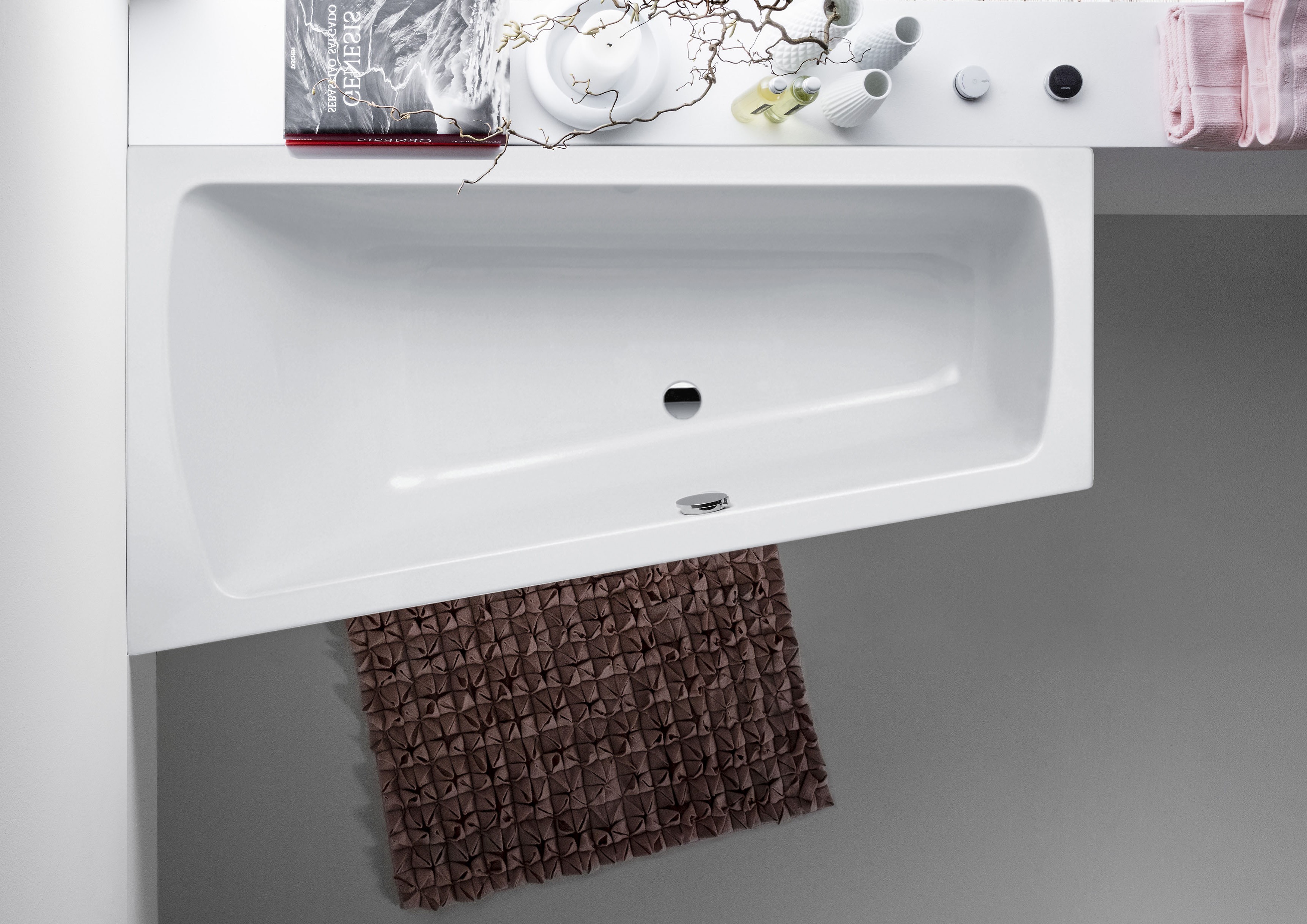 repaBAD Badewanne „Livorno Duo“ trapez 1750 mm, rechts in Weiß Matt repaBAD Badewanne „Livorno Duo“ trapez 1750 mm, rechts in Weiß Matt