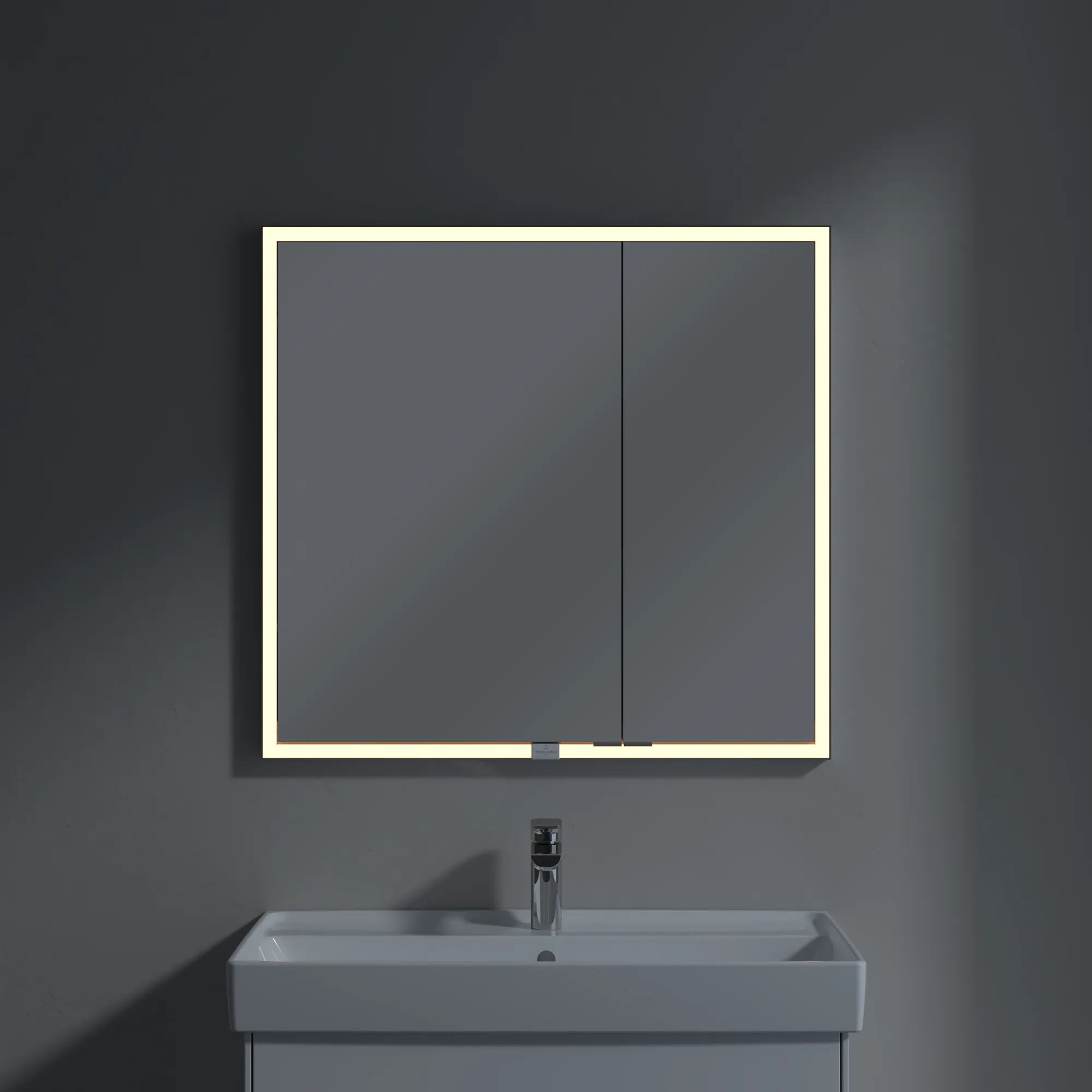 Villeroy & Boch Einbau-Spiegelschrank „My View Now“ 800 × 750 × 168 mm in White Matt Villeroy & Boch Einbau-Spiegelschrank „My View Now“ 800 × 750 × 168 mm in White Matt