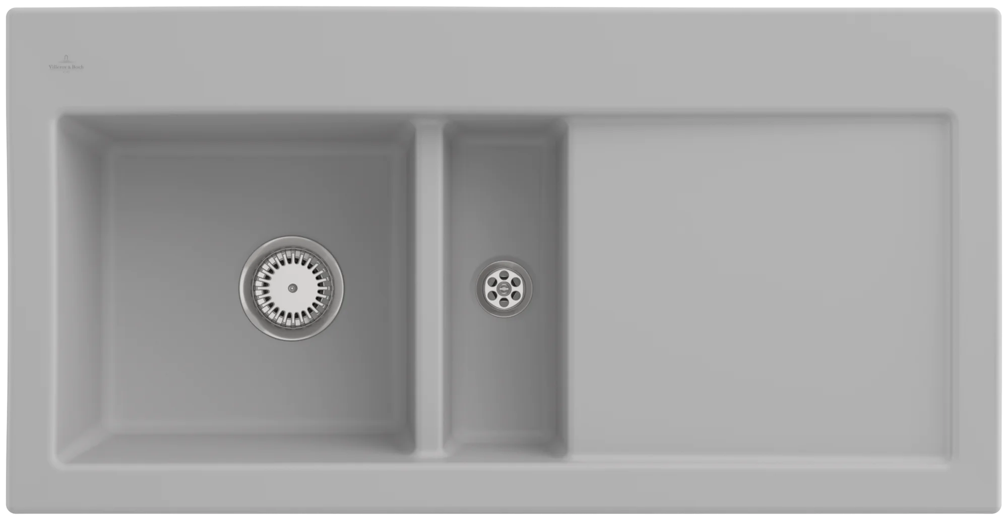 Villeroy & Boch Subway 60 Einbauspüle 1000x510mm Steam CeramicPlus Villeroy & Boch Subway 60 Einbauspüle 1000x510mm Steam CeramicPlus