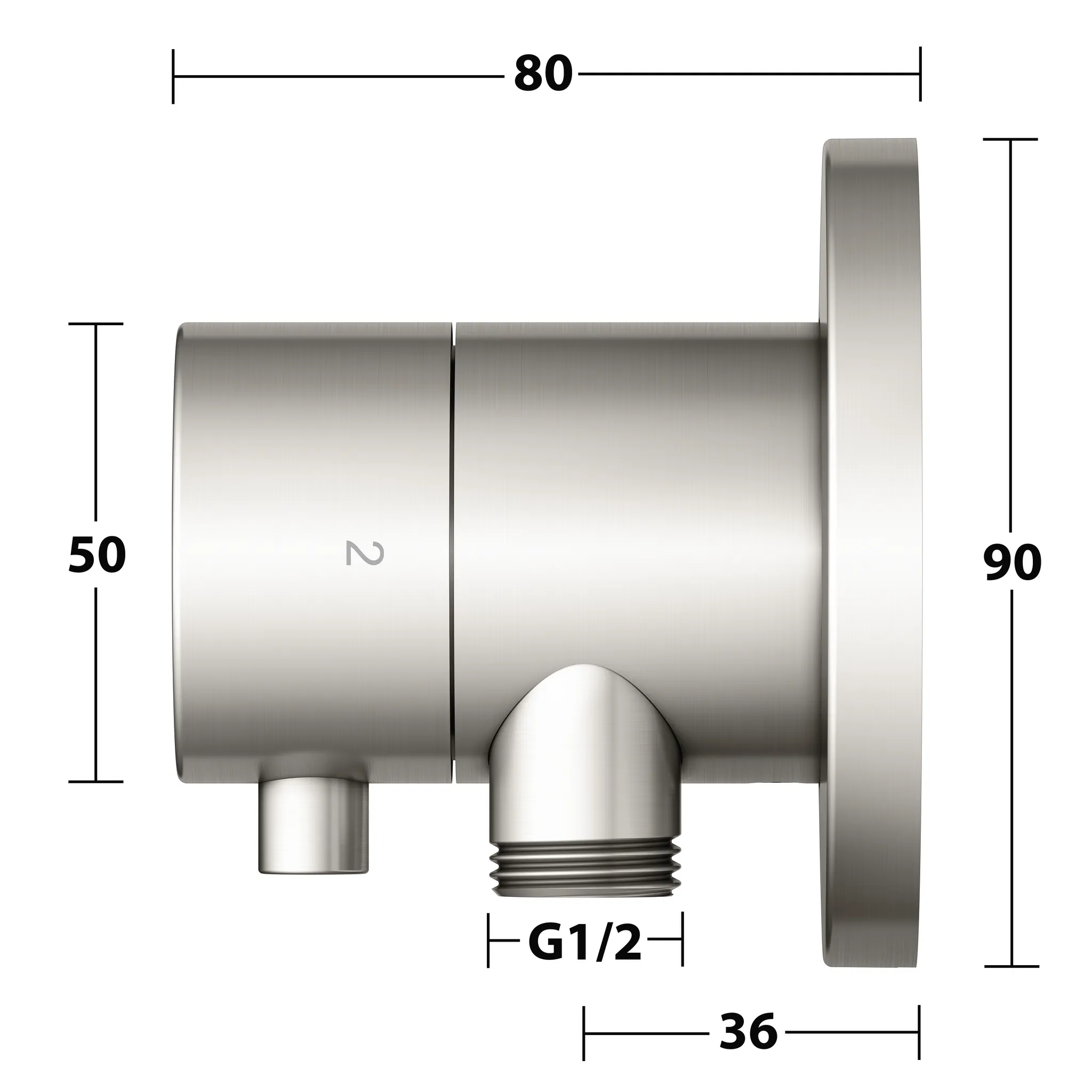 IXMO 59557051101 2-Wege Ab- u. Umstellventil UP mit Schlauchanschluß IXMO Comfort, rund Nickel gebürstet IXMO 59557051101 2-Wege Ab- u. Umstellventil UP mit Schlauchanschluß IXMO Comfort, rund Nickel gebürstet