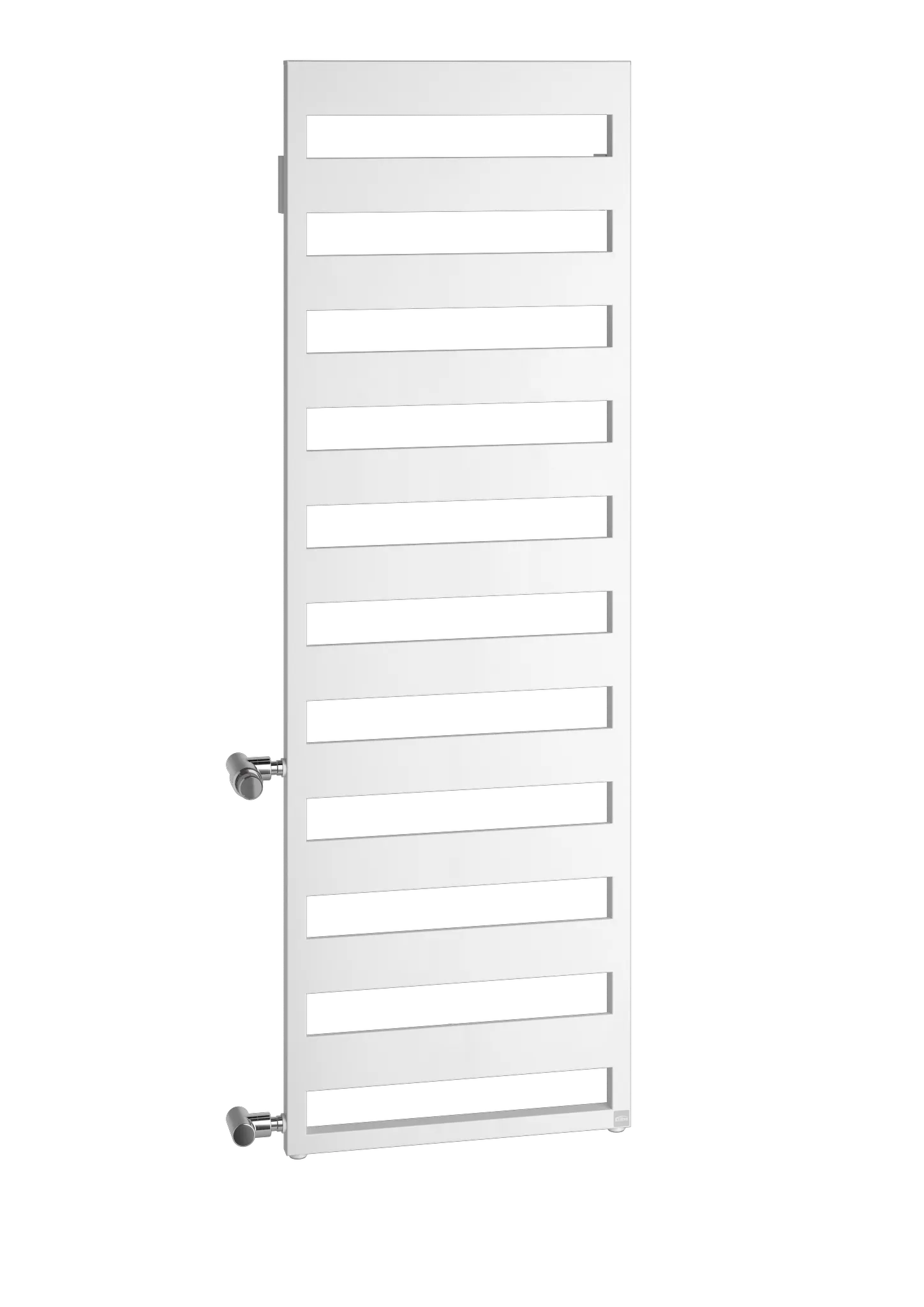 Kermi Design-Heizkörper „Casteo®-D“ 50 × 153,3 cm in Weiß Soft (RAL 9016, matt)