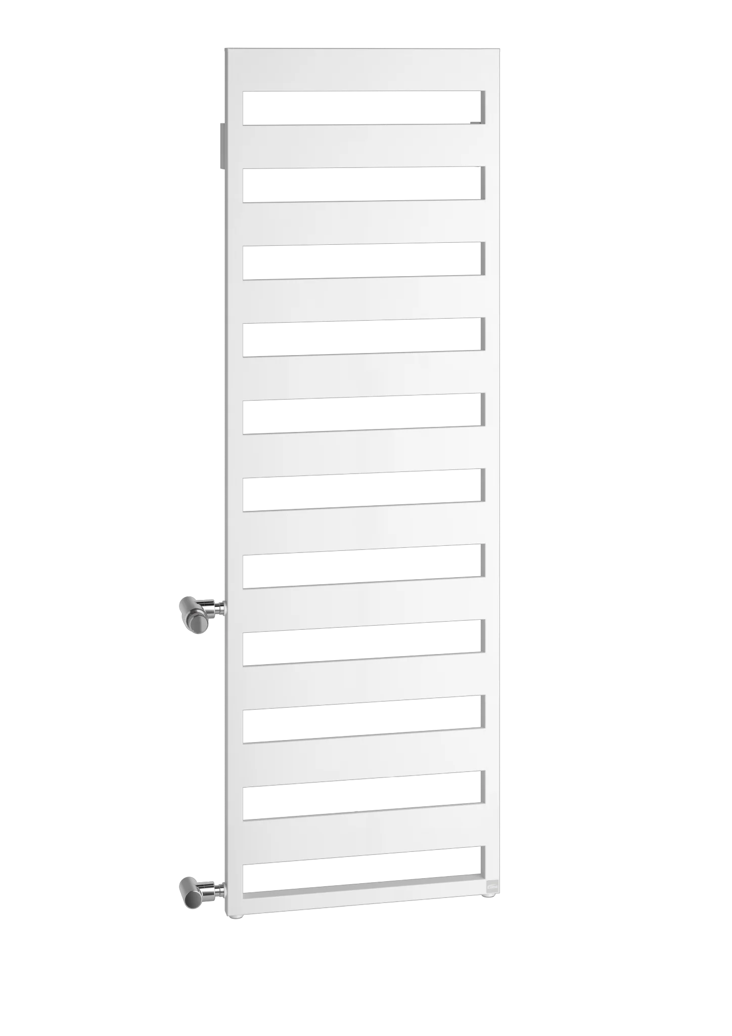 Kermi Design-Heizkörper „Casteo®-D“ 75 × 153,3 cm in Weiß Soft (RAL 9016, matt)