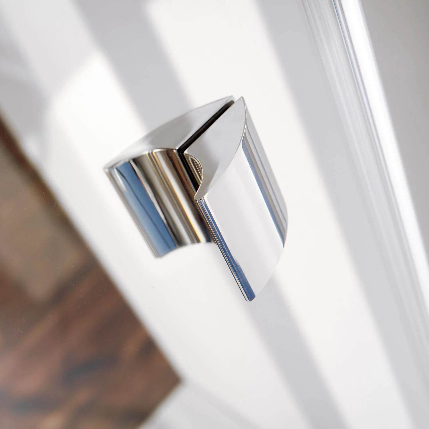 Breuer QUICK 72 Elana 2.0 eckig Eckeinstieg Drehtür, 4-teilig, Alu Silber matt, 1000 mm x 1000 mm, Höhe 2000 mm, Wanneneinbaumaß je Seite 980–1000 mm