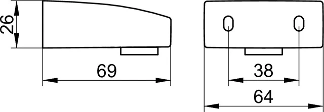 Elegance 01659010000 Magnet-Seifenhalter verchromt