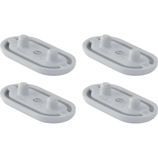 Set Ausgleichspuffer für WC-Sitzring, für AquaClean 5000plus / 5000 (4 St.): manhattan Set Ausgleichspuffer für WC-Sitzring, für AquaClean 5000plus / 5000 (4 St.): manhattan