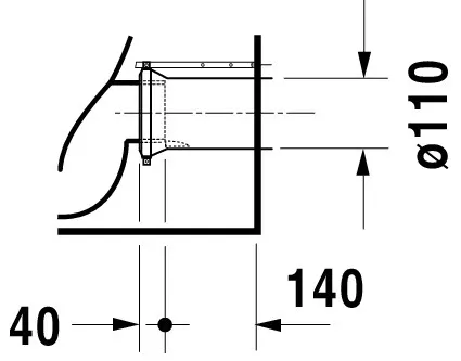 Stand-Tiefspül-WC back to wall „Darling New“ 36 × 40 × 57 cm Stand-Tiefspül-WC back to wall „Darling New“ 36 × 40 × 57 cm