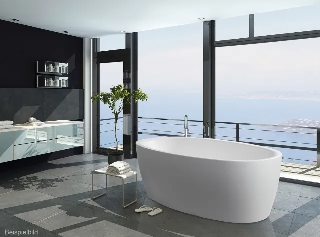 Mauersberger ianto cavi Mineral-Badewanne 1790x940x600, Freistehend