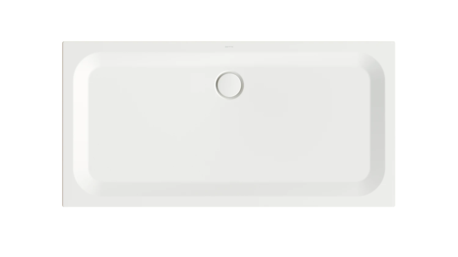 Bette rechteck Duschwanne „BetteUltra“ 1600 × 800 mm ohne Oberflächenbeschichtung, ohne Oberflächenveredelung, ohne Wannenträger, in Snow