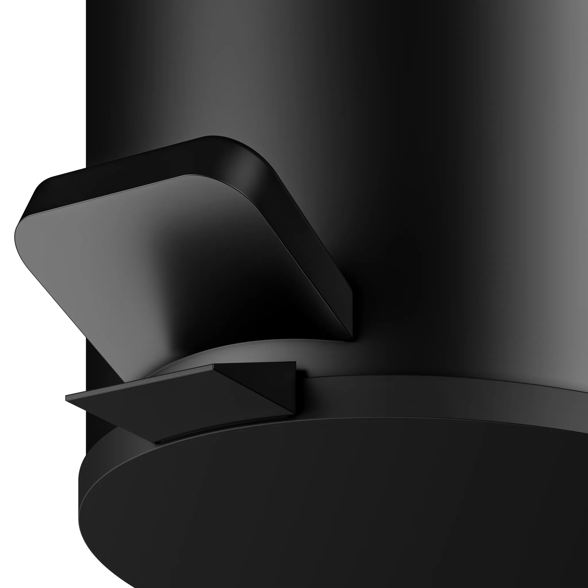 Plan Hygieneabfallsammler wandhängend schwarz matt Plan Hygieneabfallsammler wandhängend schwarz matt