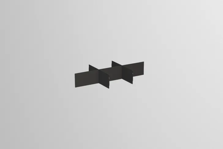 Facheinteilung BX.2 8400062 Anthrazitschwarz Facheinteilung BX.2 8400062 Anthrazitschwarz