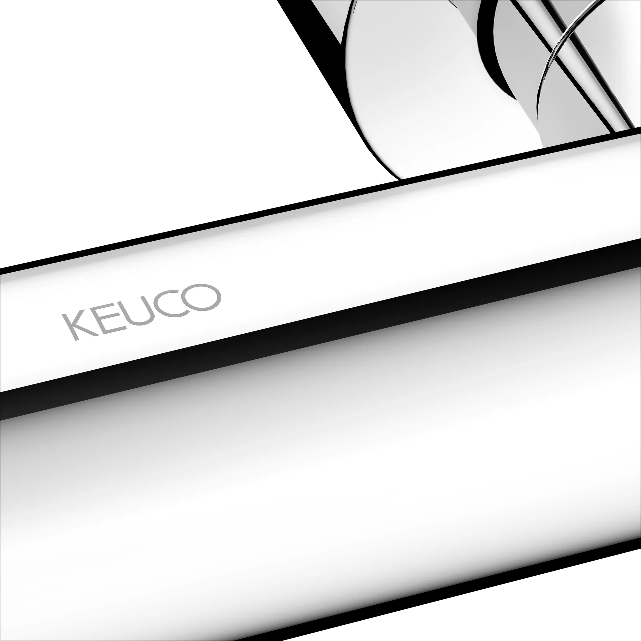 KEUCO PLAN BLUE Thermostat-Brausearmatur Aufputz verchromt