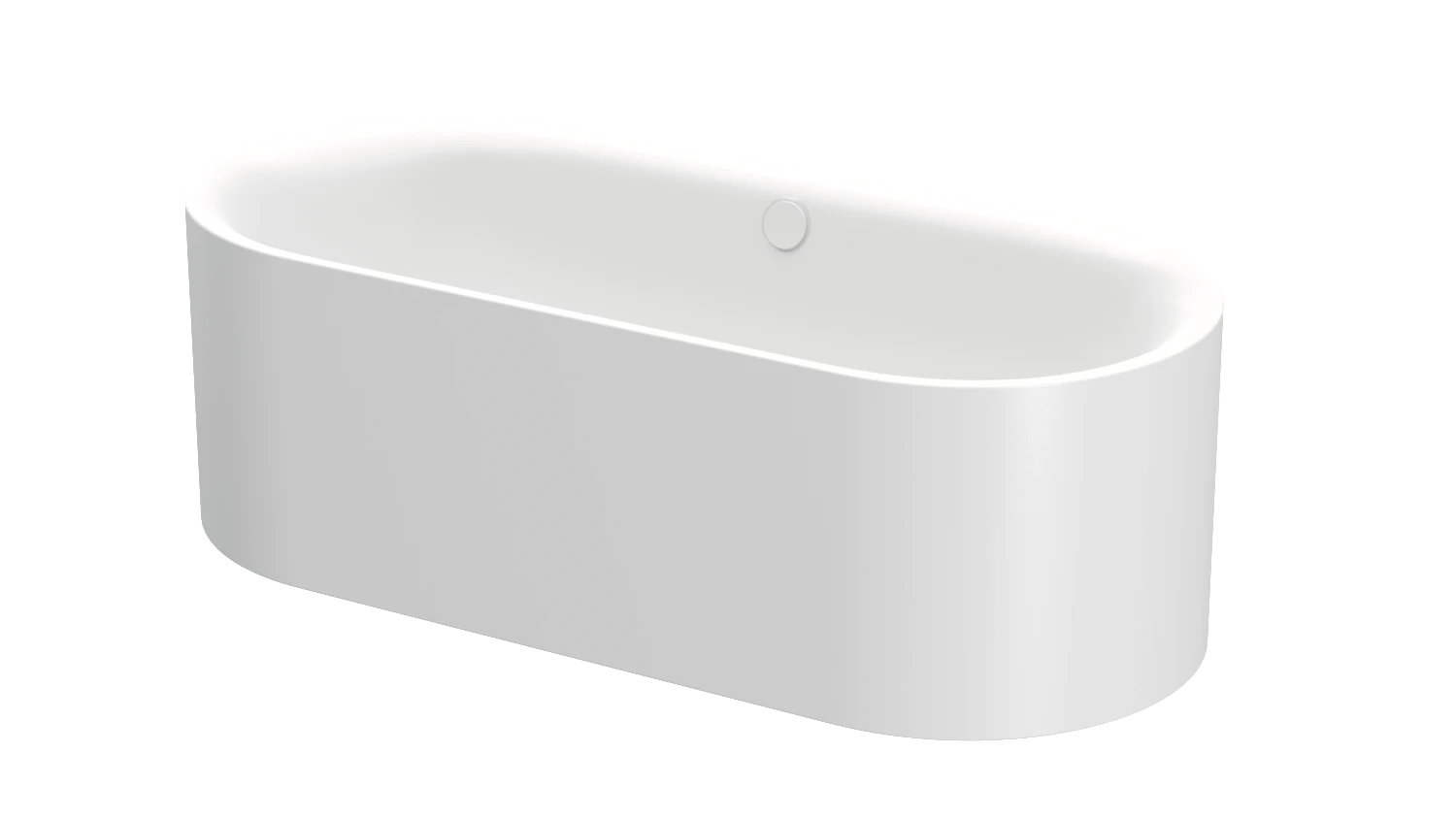 Bette oval Badewanne „BetteLux Oval Silhouette“ 180 × 80 cm in Edelweiß Bette oval Badewanne „BetteLux Oval Silhouette“ 180 × 80 cm in Edelweiß