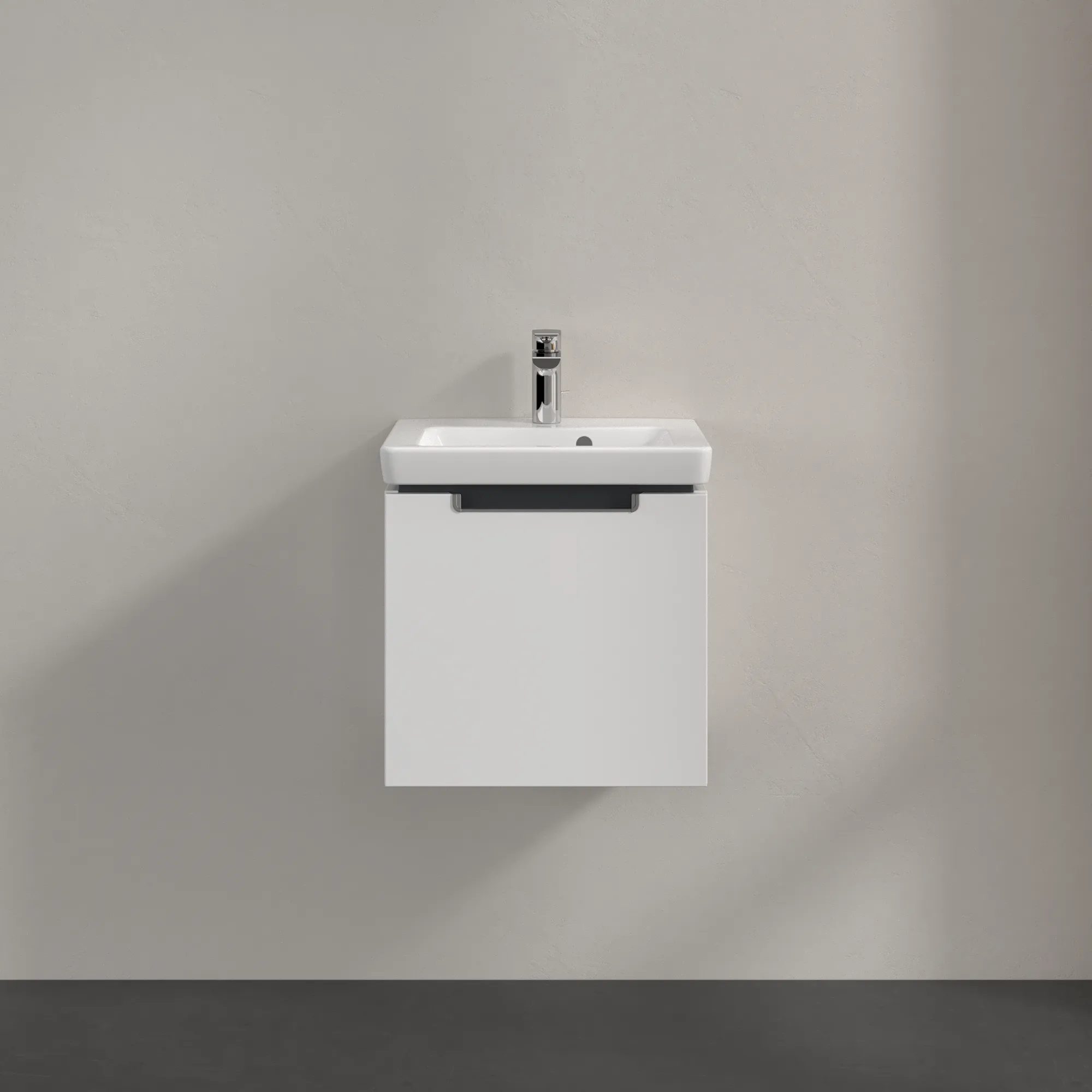 Villeroy & Boch Waschtischunterschrank „Subway 2.0“ 440 × 420 × 352 mm Glossy White, für Becken mittig, ohne Beleuchtung Villeroy & Boch Waschtischunterschrank „Subway 2.0“ 440 × 420 × 352 mm Glossy White, für Becken mittig, ohne Beleuchtung