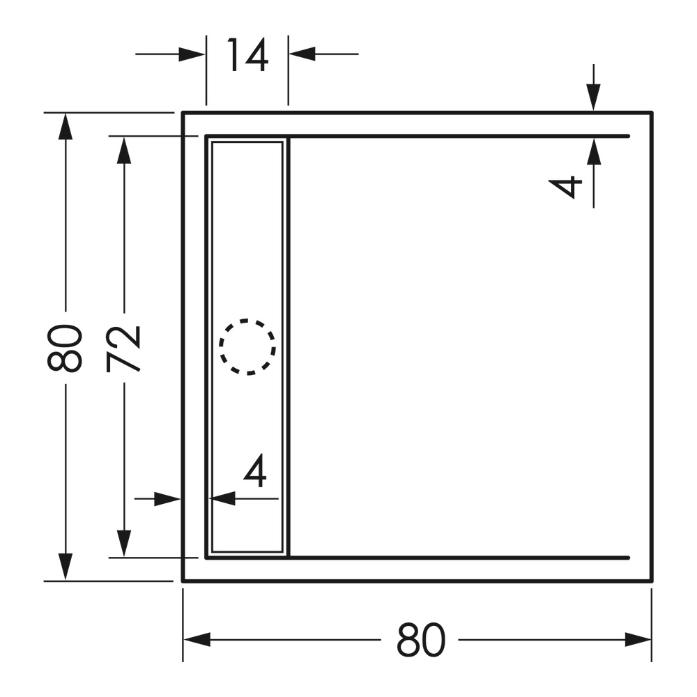 repaBAD rechteck Duschwanne „Zermatt“ 1600 × 900 mm mit repaGrip, in Weiß repaBAD rechteck Duschwanne „Zermatt“ 1600 × 900 mm mit repaGrip, in Weiß