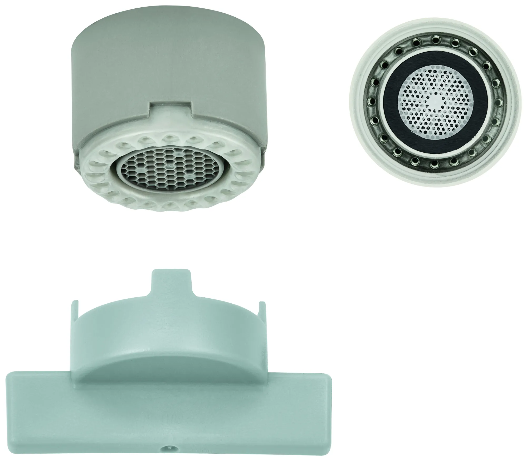 Strahlregler 48347, integriert, ohne Durchflussbegrenzung, für Essence und Concetto Einhand-Spültischbatterie mit herausziehbarer SpeedClean Profibrause Strahlregler 48347, integriert, ohne Durchflussbegrenzung, für Essence und Concetto Einhand-Spültischbatterie mit herausziehbarer SpeedClean Profibrause