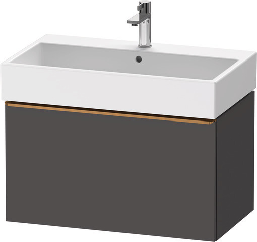 Duravit Waschtischunterschrank wandhängend „D-Neo“ 78,4 × 44 × 44,2 cm