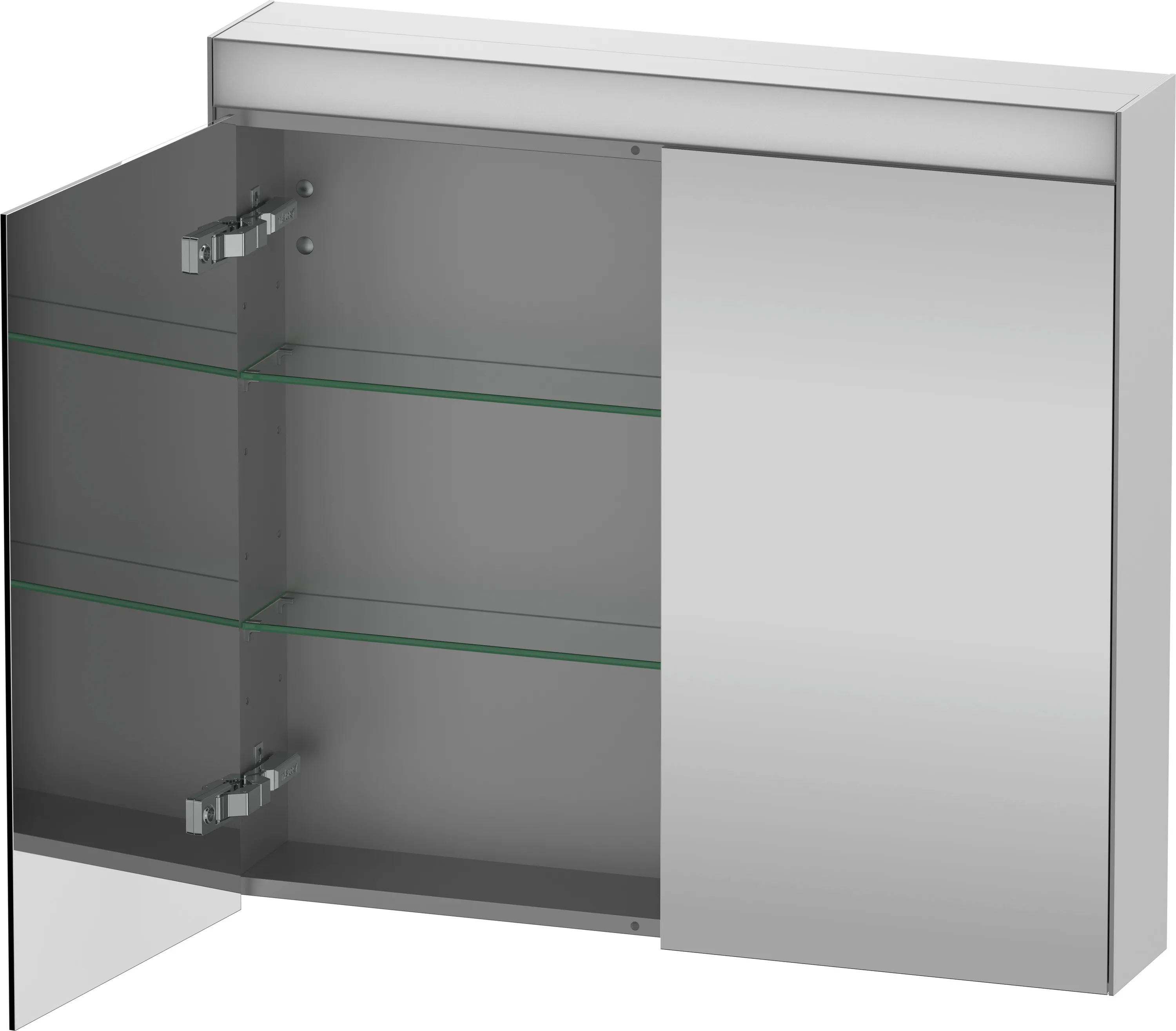 Duravit Spiegelschrank „Licht & Spiegel“ 81 × 76 × 14,8 cm