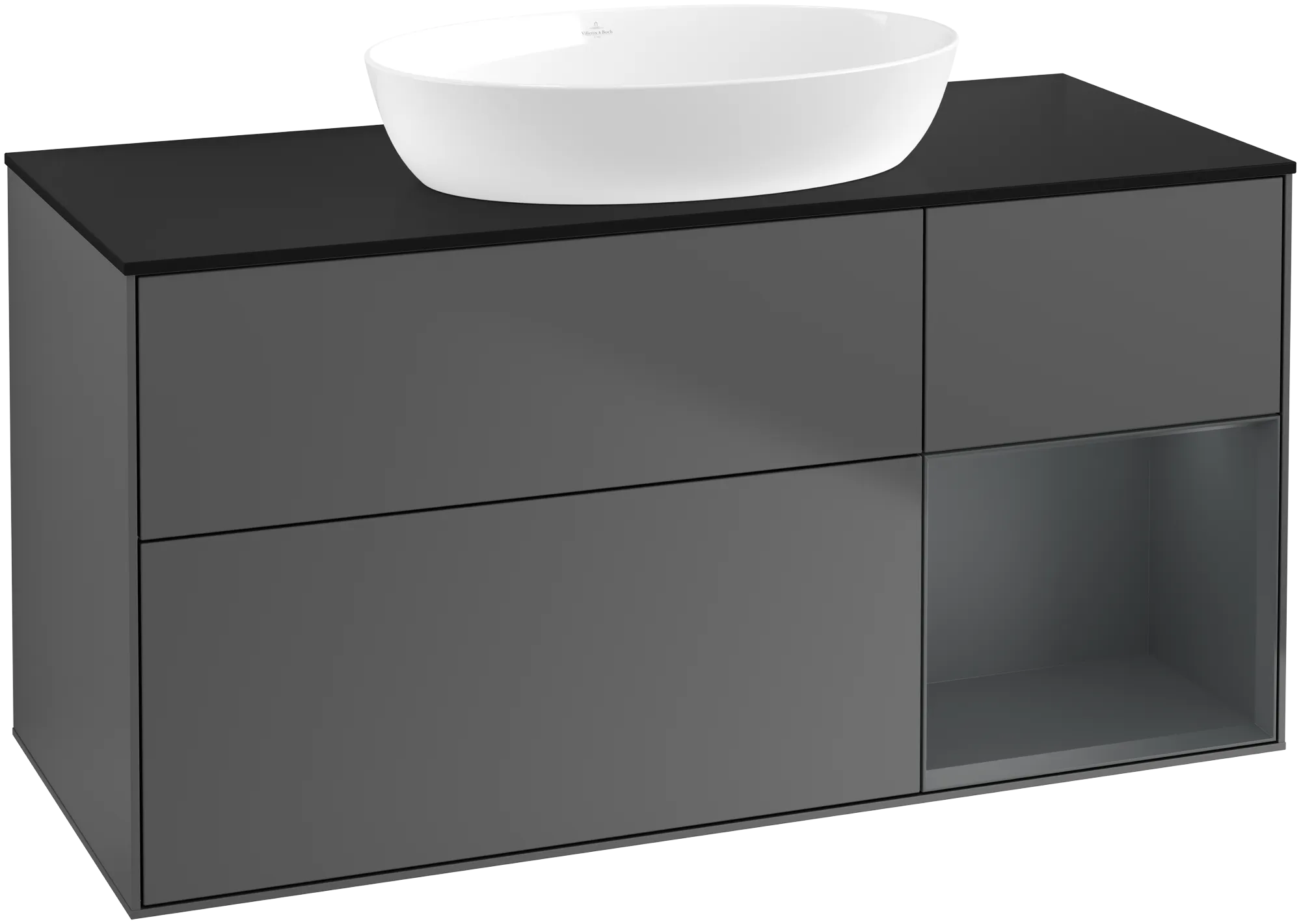 Villeroy & Boch Finion Waschbeckenunterschrank GA7 1200x603x501mm anthrazit