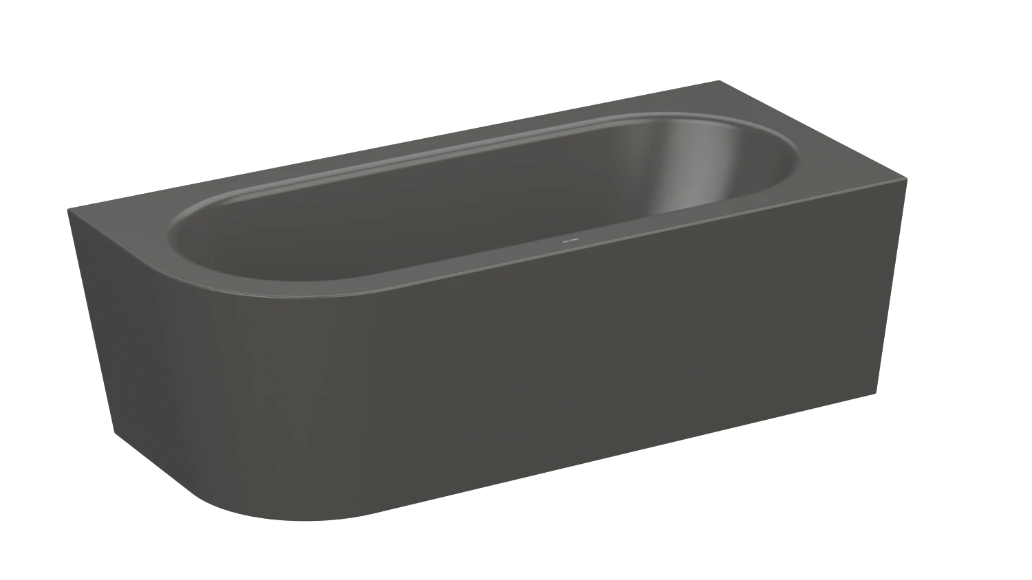 Bette rechteck Badewanne „BetteStarlet V Silhouette“ 175 × 80 cm in Anthracite