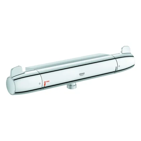 Thermostat-Brausebatterie Grohtherm Special 34681, Wandmontage, ohne S-Anschlüsse und Abdeckungen, chrom Thermostat-Brausebatterie Grohtherm Special 34681, Wandmontage, ohne S-Anschlüsse und Abdeckungen, chrom