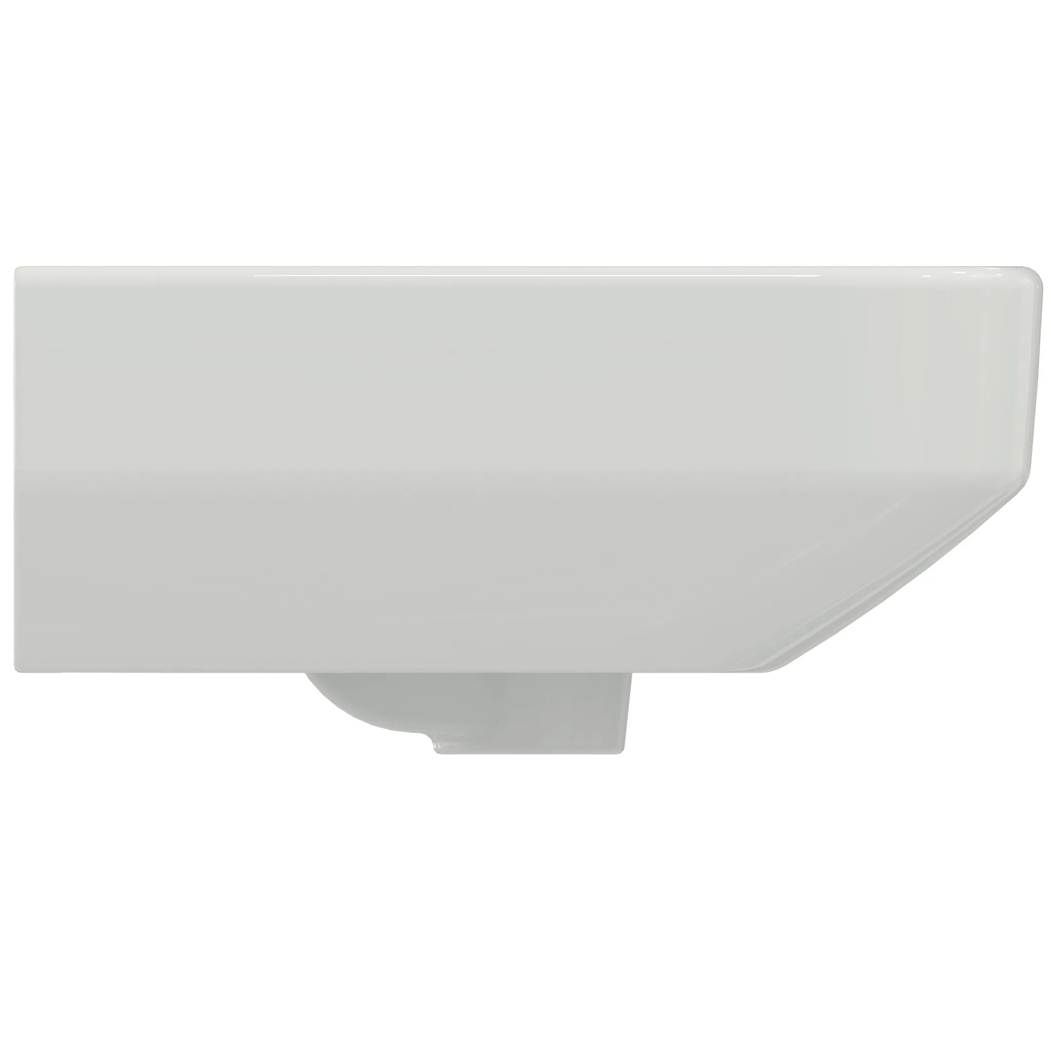 Waschbecken „i.lifeS“ 50 × 38 × 18 cm, Hahnlochposition mittig in Weiß Waschbecken „i.lifeS“ 50 × 38 × 18 cm, Hahnlochposition mittig in Weiß