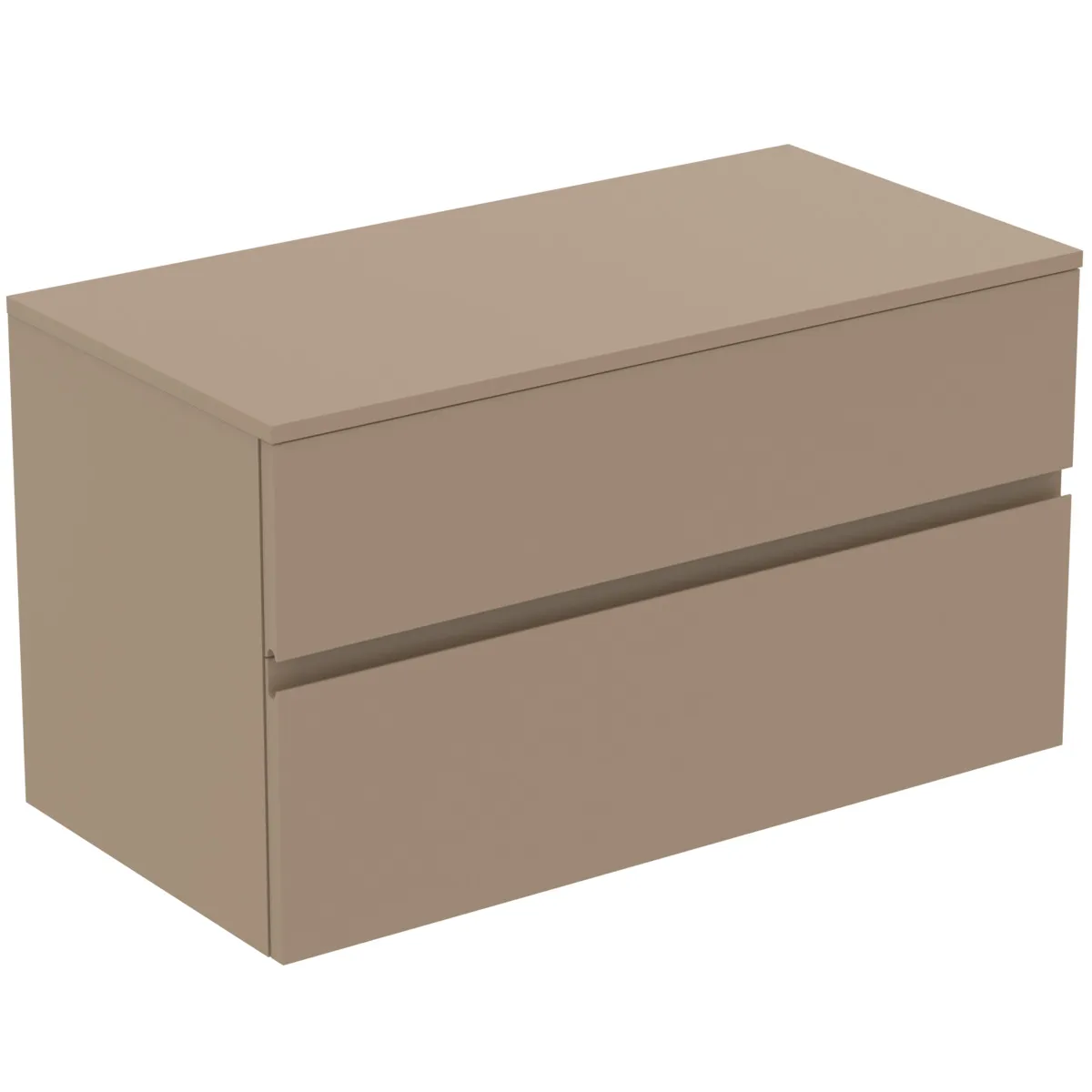 Ideal Standard Waschtischunterschrank „Finesse“ 100,2 × 55,8 × 50,5 cm Greige matt Ideal Standard Waschtischunterschrank „Finesse“ 100,2 × 55,8 × 50,5 cm Greige matt