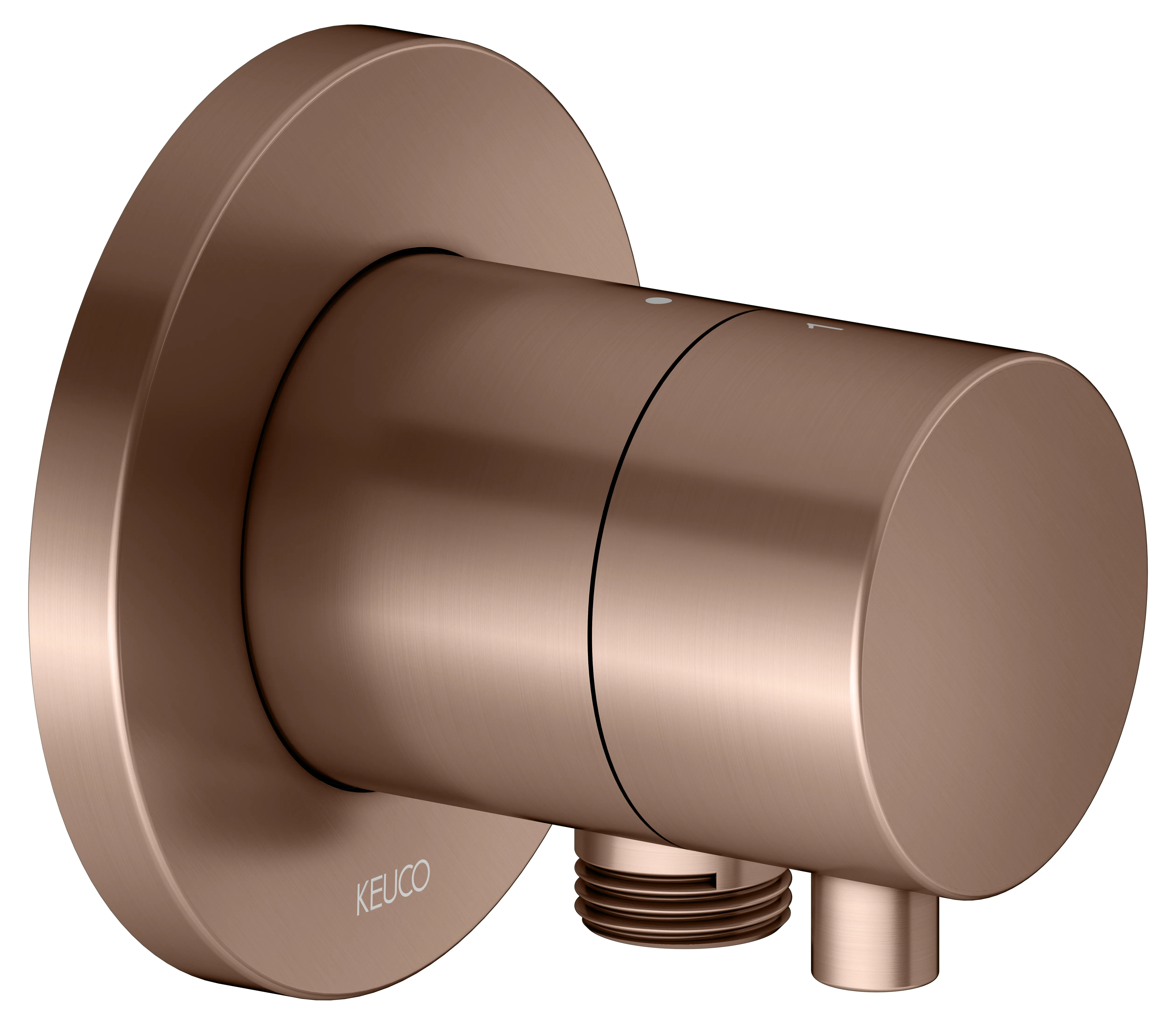 IXMO 2-Wege Umstellventil UP DN15 IXMO Comfort, rund Rotgold geb. IXMO 2-Wege Umstellventil UP DN15 IXMO Comfort, rund Rotgold geb.