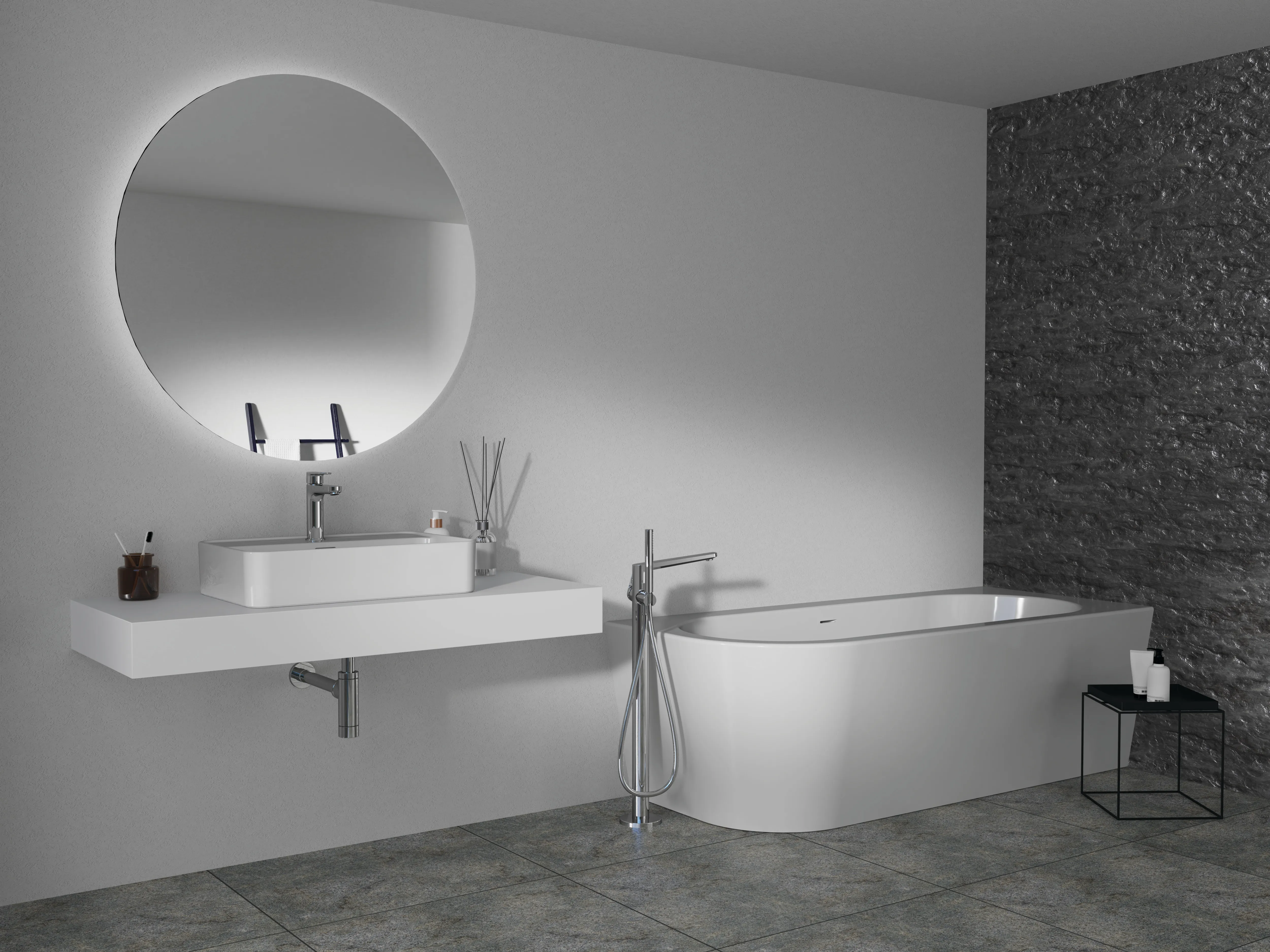 Waschtischarmatur Cerafine O, H120, ohne Ablaufgarnitur, Ausladung 126mm, Chrom Waschtischarmatur Cerafine O, H120, ohne Ablaufgarnitur, Ausladung 126mm, Chrom