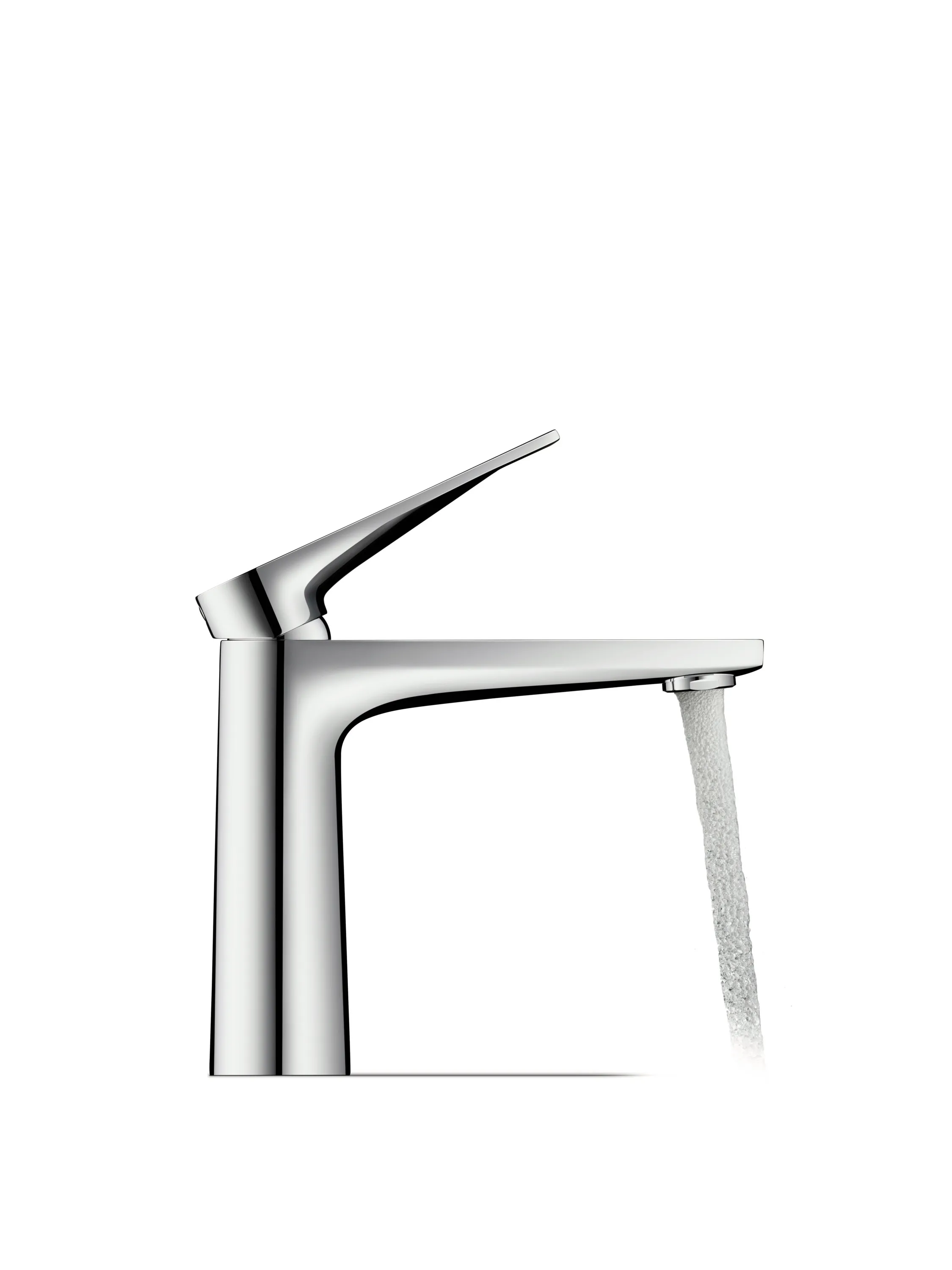 Einhand-Waschtischarmatur „Tulum by Starck“ Ausladung 135 mm in Chrom