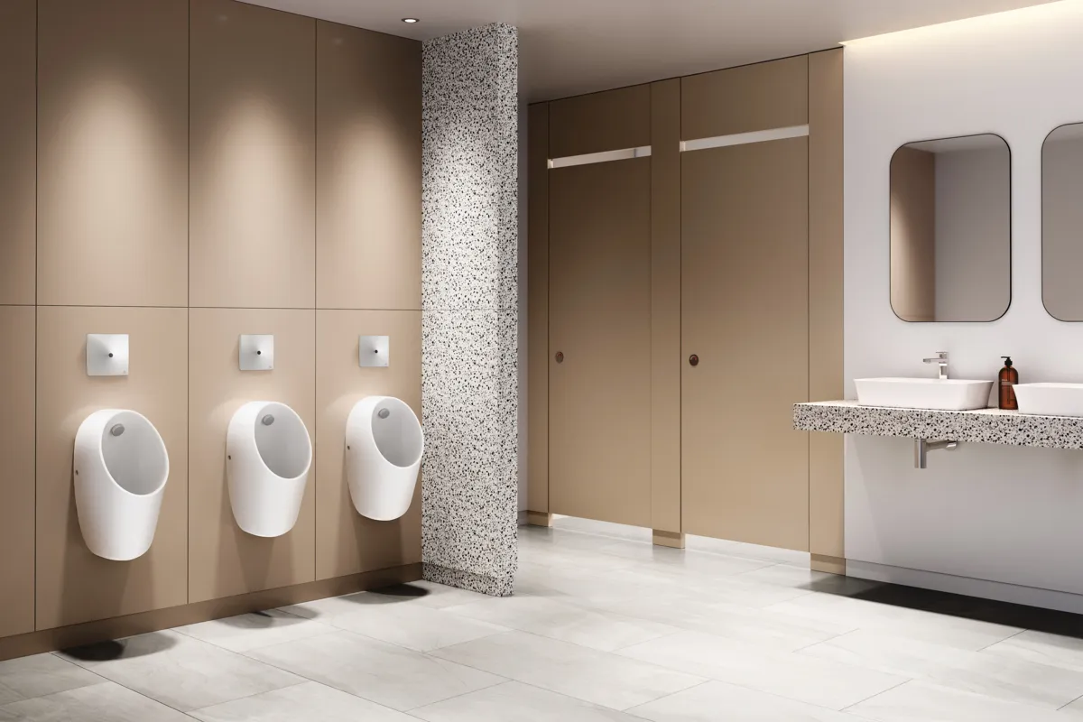 Urinal „i.lifeA“, Befestigung sichtbar 31,5 × 64 × 30 cm Urinal „i.lifeA“, Befestigung sichtbar 31,5 × 64 × 30 cm